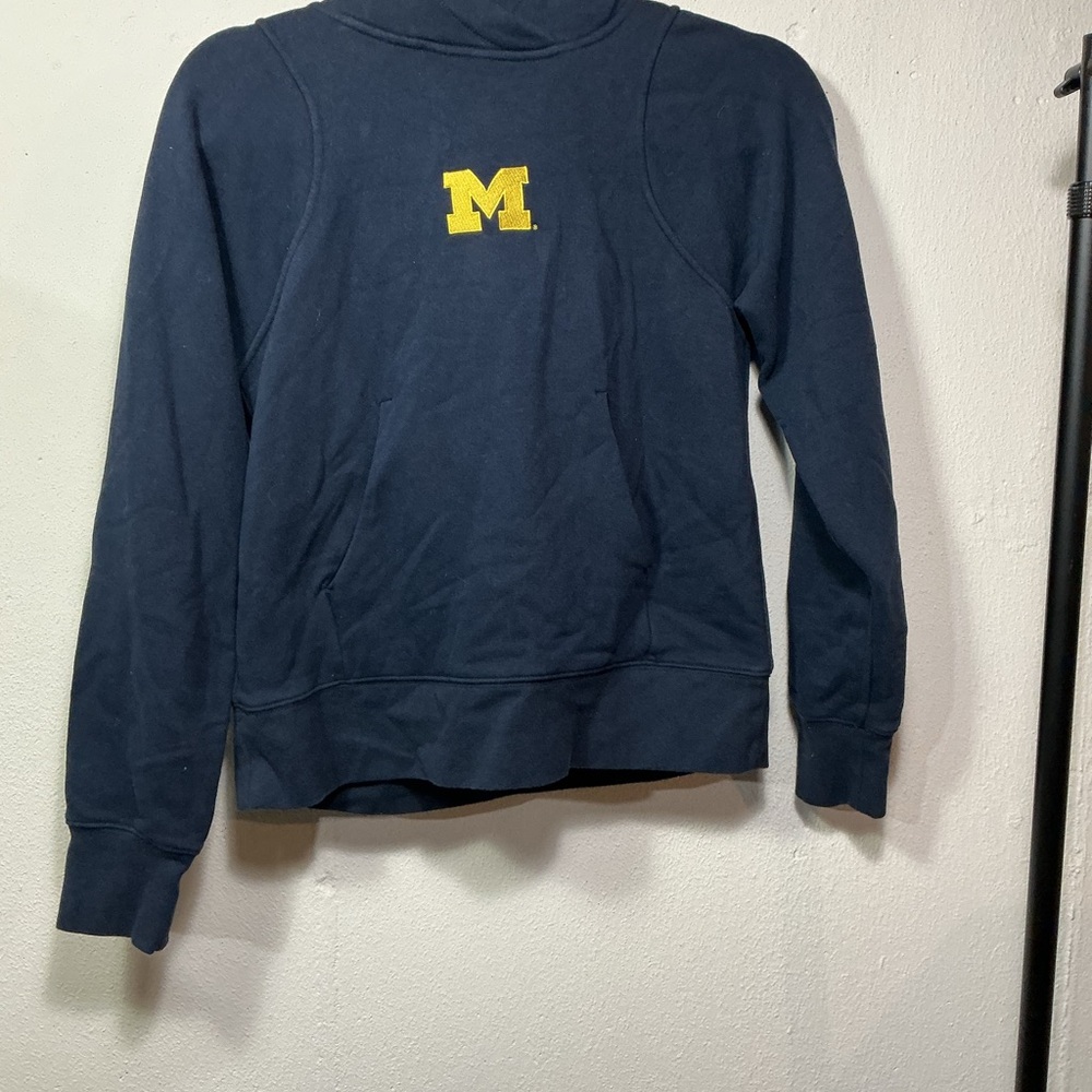 lululemon athletica Navy Jacket with Yellow Logo